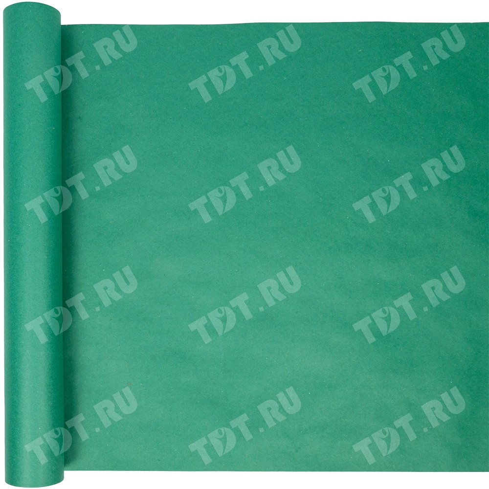 Рулон цветной оберточной бумаги, зеленый, 40*0.84 м