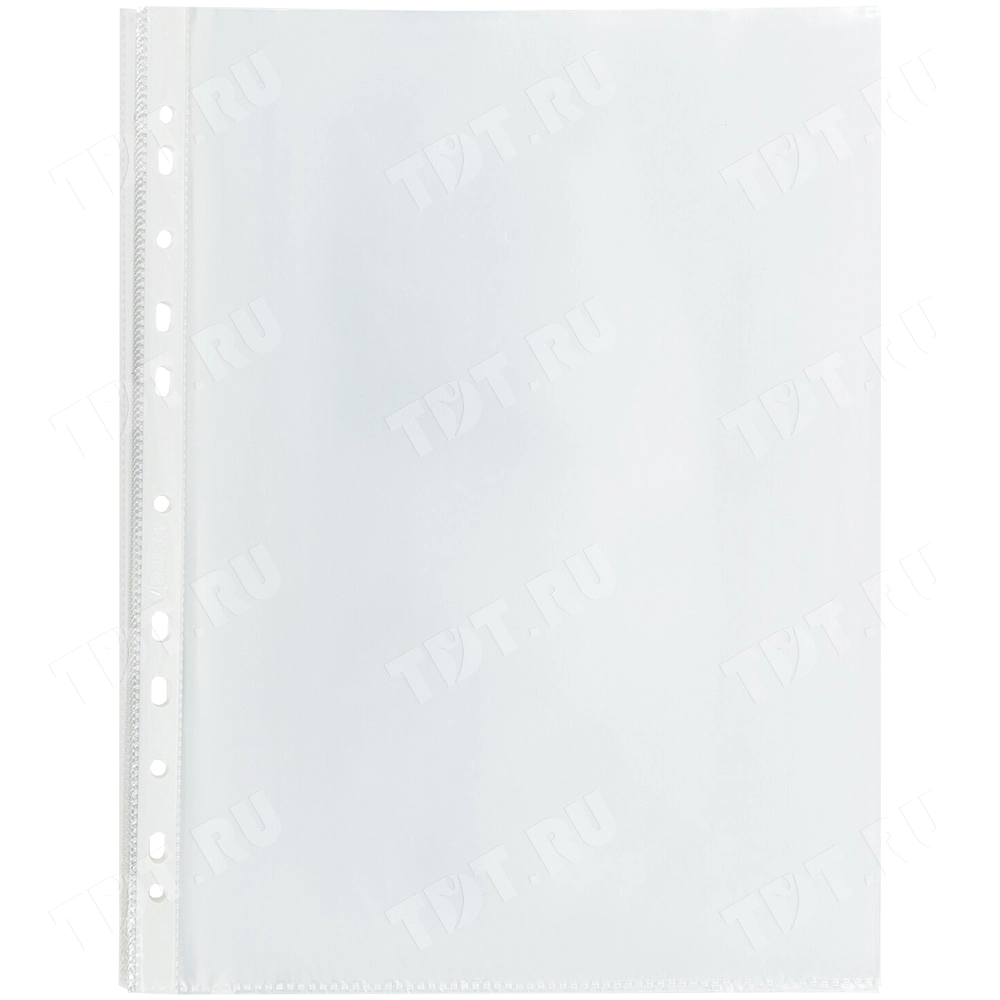 Перфорированные папки-файлы BRAUBERG «Standart», А4, 100шт./уп.