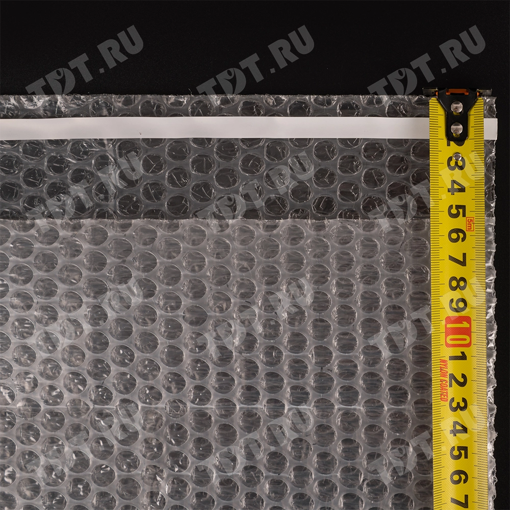 Пакет ВПП с клеевым клапаном, трёхслойный, 10*15+5 см