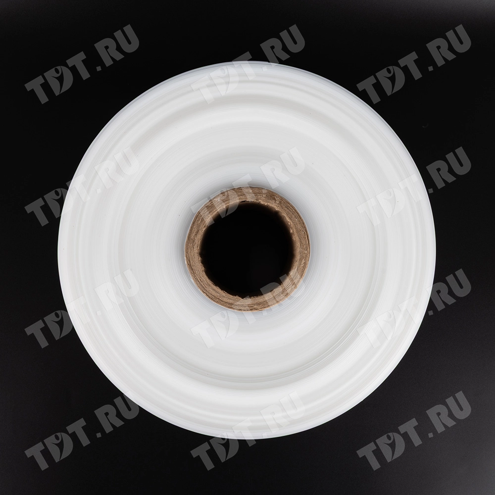 Рукав ПВД прозрачный, 27 см, 80 мкм, 250 м, 10 кг