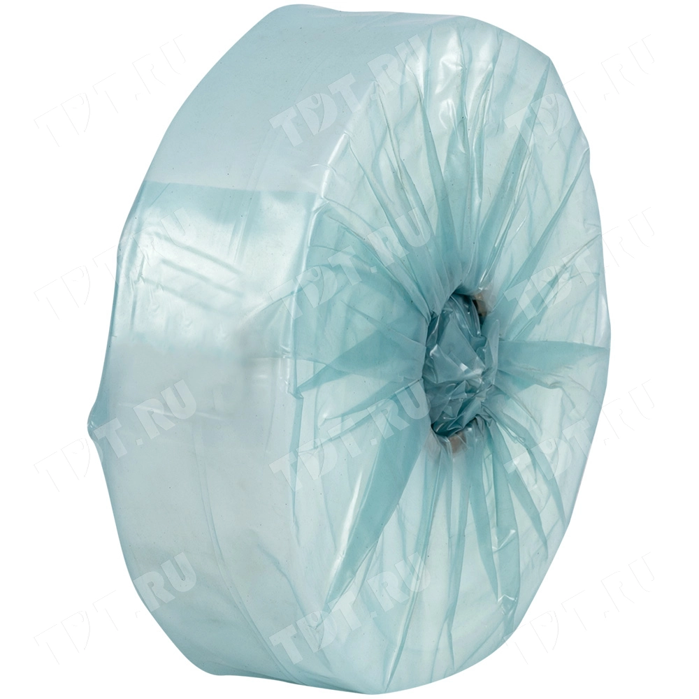 Рукав ПВД прозрачный, 37 см, 80 мкм, 180 м, 10 кг