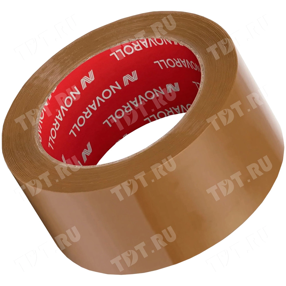 Клейкая лента коричневая Nova Roll, 48мм*66м*43мкм