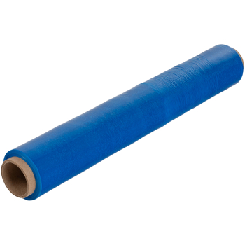 Стрейч пленка синяя в рулоне, 500 мм, 20 мкм, 1.2 кг