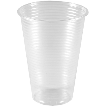 Одноразовый стакан ∅ 70, пластиковый, прозрачный, 200 мл, 100 шт.