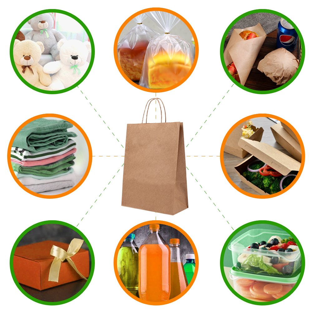 Крафт пакет с крученой ручкой, 80 г/м², 35*15*45 см Крафт пакет с крученой ручкой, 80 г/м², 35*15*45 см