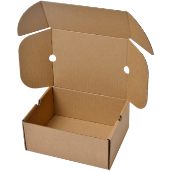 Бурая коробка для обуви №75, 300*240*130 мм
