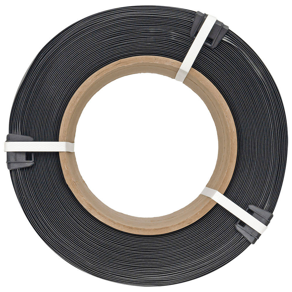 Стреппинг лента полипропиленовая (ПП), 19мм*1.0мм*1000м, серая Стреппинг лента полипропиленовая (ПП), 19мм*1.0мм*1000м, серая