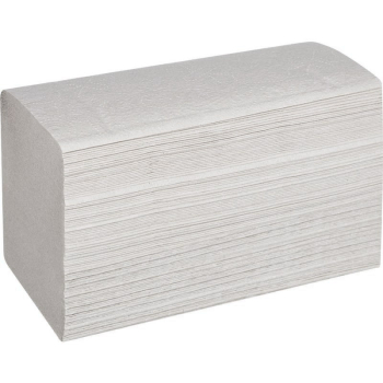 Полотенца бумажные PRO V-сложения 21*22 см, 1 слой, белые, 4000 шт./уп.