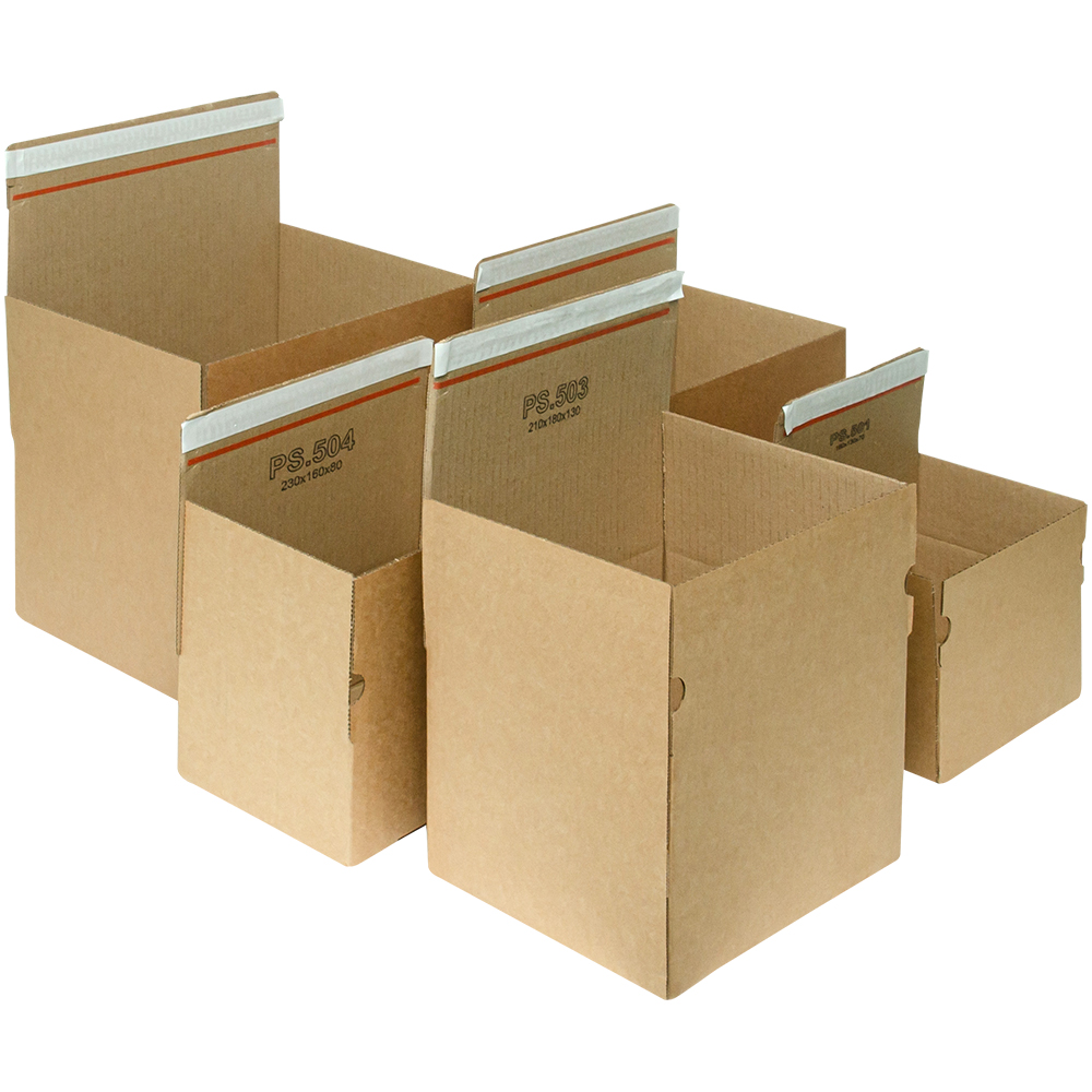 Почтовый короб PS.503 с клеевым клапаном, 210*180*130 мм, Т-23 В Почтовый короб PS.503 с клеевым клапаном, 210*180*130 мм, Т-23 В