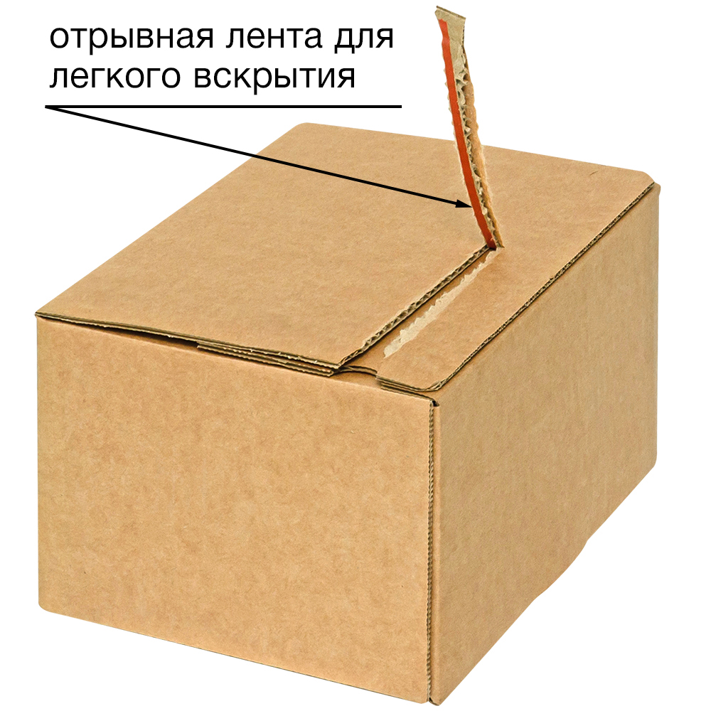 Почтовый короб PS.502 с клеевым клапаном, 213*153*109 мм, Т-23 В Почтовый короб PS.502 с клеевым клапаном, 213*153*109 мм, Т-23 В