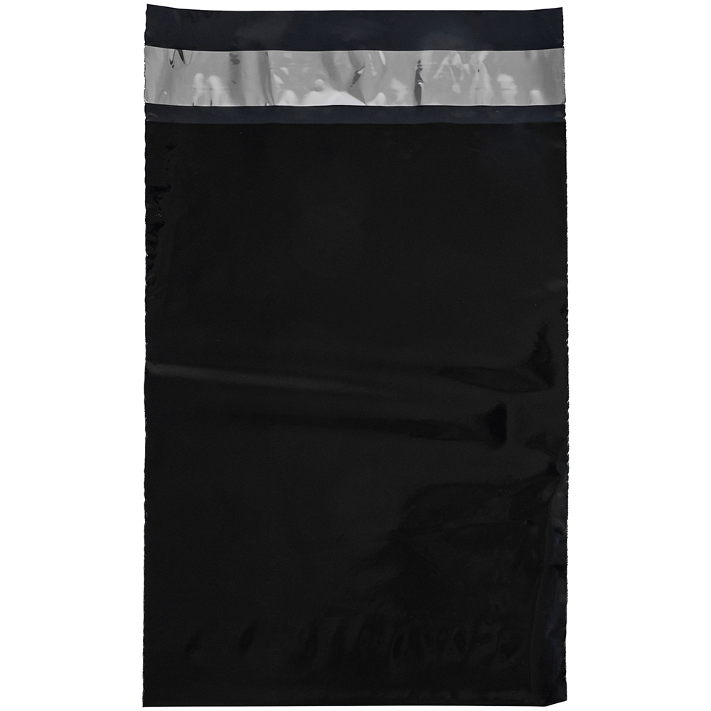 Курьер-пакет чёрный, без кармана, 170*240+40 мм, 50 мкм, 100 шт. Курьер-пакет чёрный, без кармана, 170*240+40 мм, 50 мкм, 100 шт.