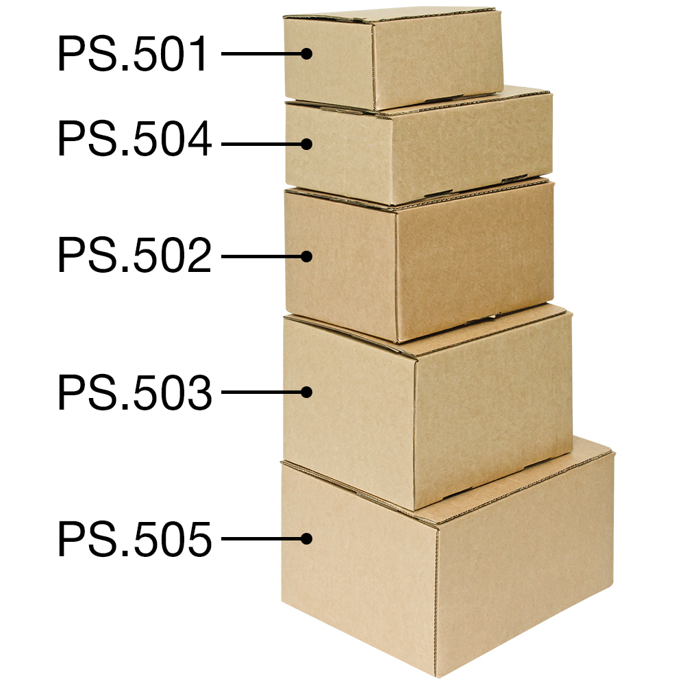 Почтовый короб PS.505 с клеевым клапаном, 260*220*130 мм, Т-23 В Почтовый короб PS.505 с клеевым клапаном, 260*220*130 мм, Т-23 В