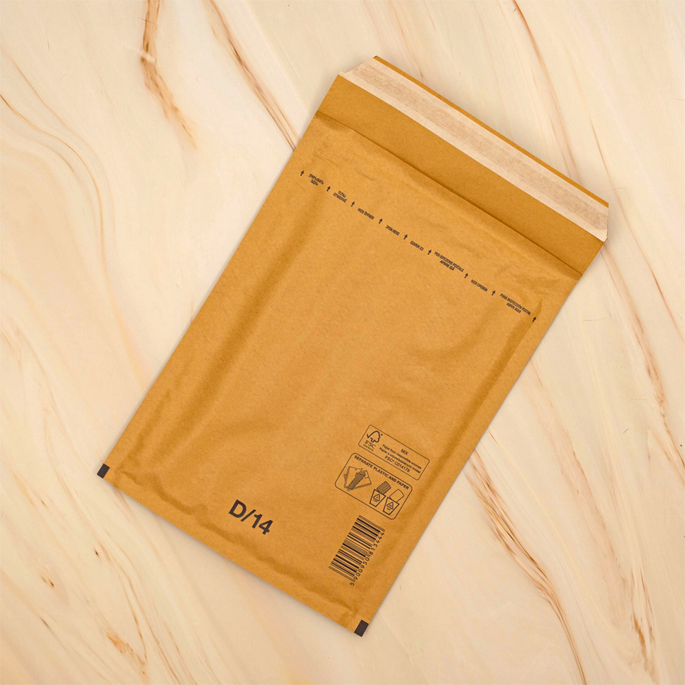 Бурый крафт пакет с прослойкой, 20*27 см, D-14-G (D/1) Бурый крафт пакет с прослойкой, 20*27 см, D-14-G (D/1)