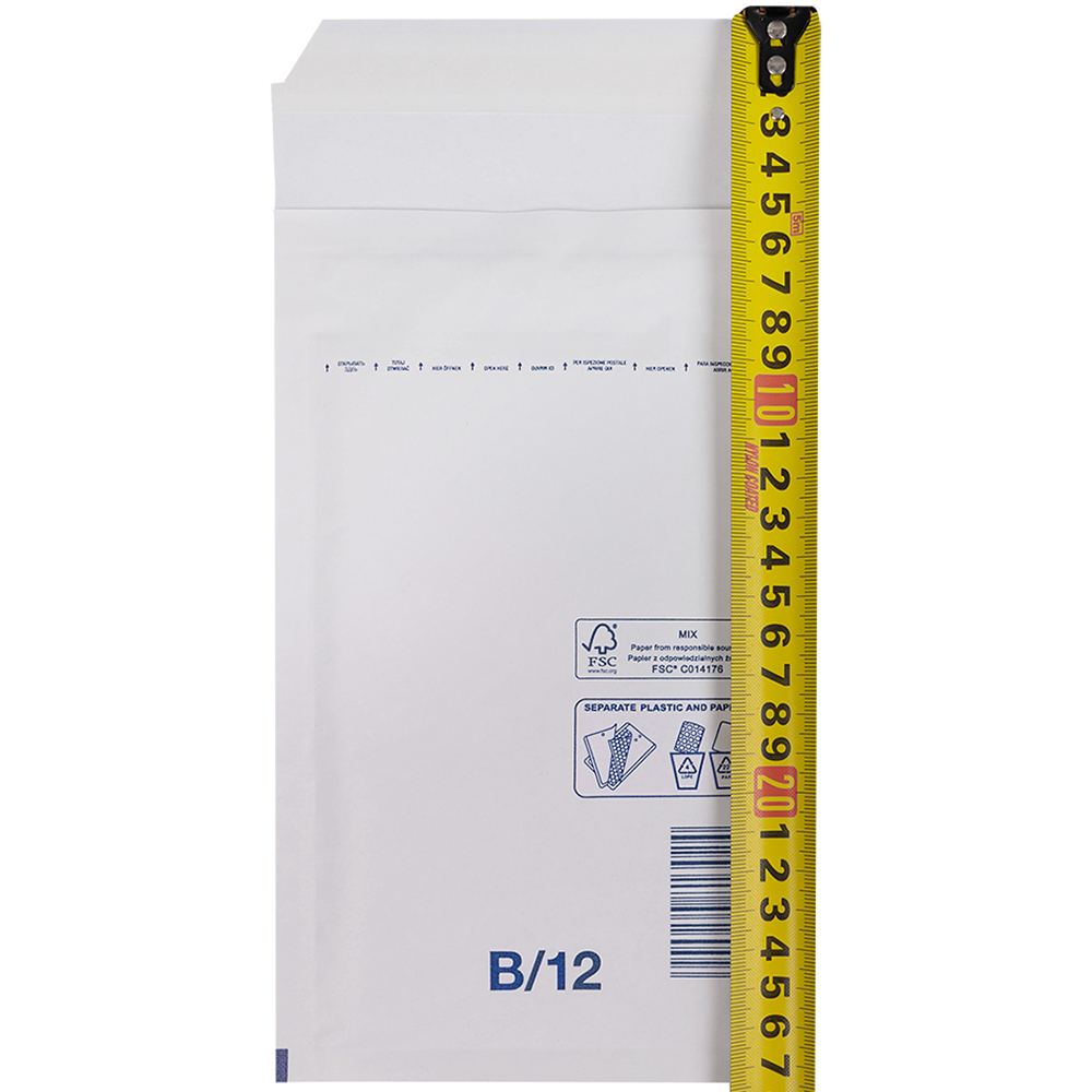 Белый крафт пакет с прослойкой, 14*22 см, B-12 (В/00) Белый крафт пакет с прослойкой, 14*22 см, B-12 (В/00)