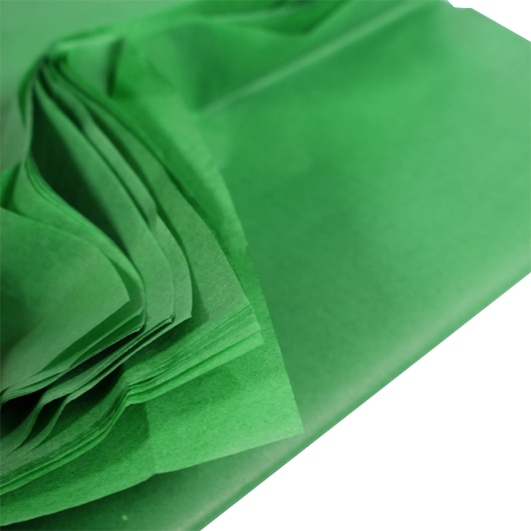 Бумага тишью упаковочная, зеленая, 50*66 см, 20 г/м², 10 листов Бумага тишью упаковочная, зеленая, 50*66 см, 20 г/м², 10 листов