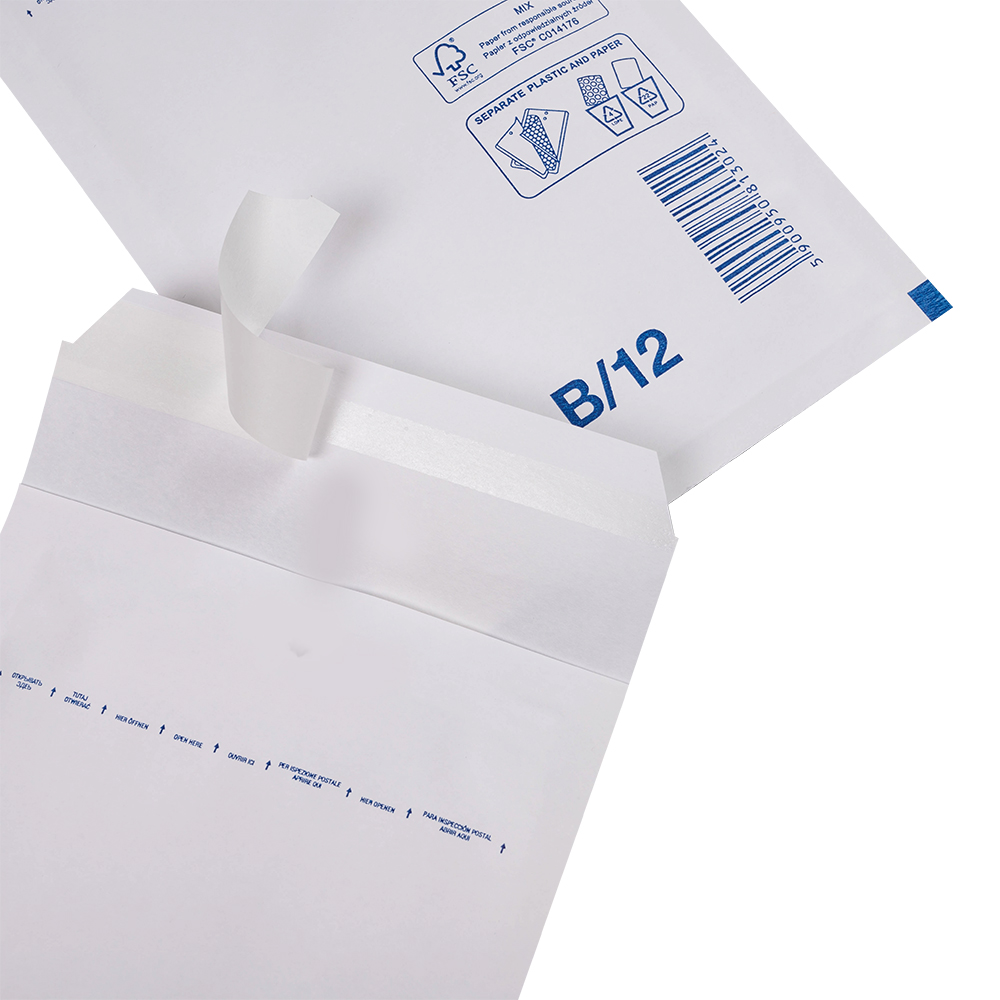 Белый крафт пакет с прослойкой, 14*22 см, B-12 (В/00) Белый крафт пакет с прослойкой, 14*22 см, B-12 (В/00)