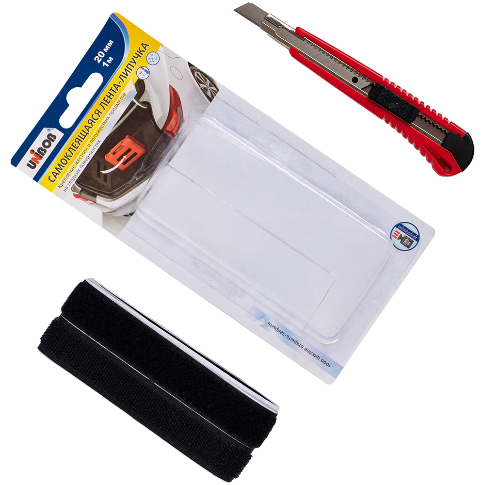 Лента-липучка «UNIBOB®», 20мм*1м Лента-липучка «UNIBOB®», 20мм*1м