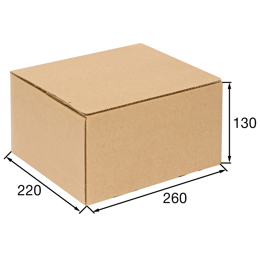 Почтовый короб PS.505 с клеевым клапаном, 260*220*130 мм, Т-23 В Почтовый короб PS.505 с клеевым клапаном, 260*220*130 мм, Т-23 В