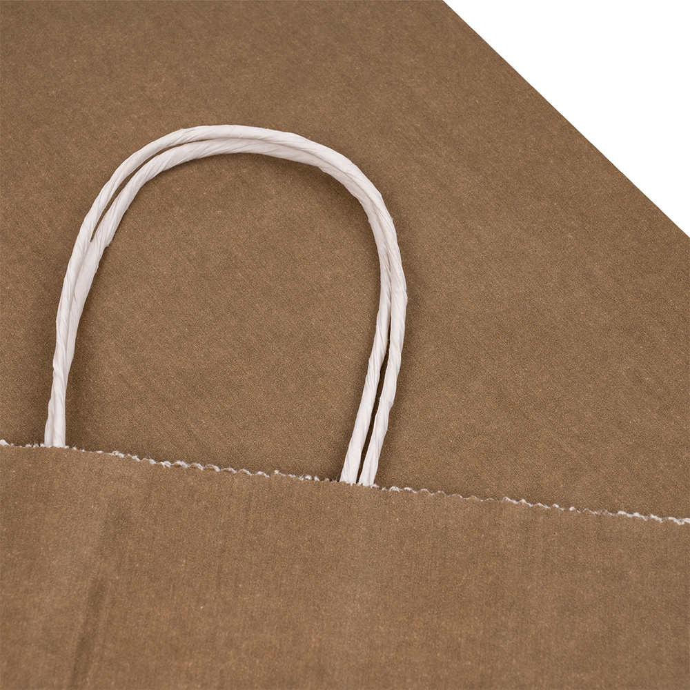 Крафт пакет с крученой ручкой «Капучино», 80 г/м², 25*11*32 см Крафт пакет с крученой ручкой «Капучино», 80 г/м², 25*11*32 см