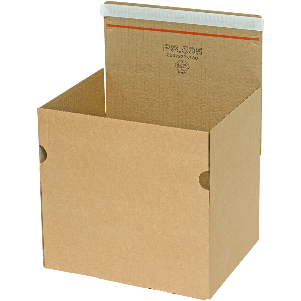 Почтовый короб PS.505 с клеевым клапаном, 260*220*130 мм, Т-23 В Почтовый короб PS.505 с клеевым клапаном, 260*220*130 мм, Т-23 В