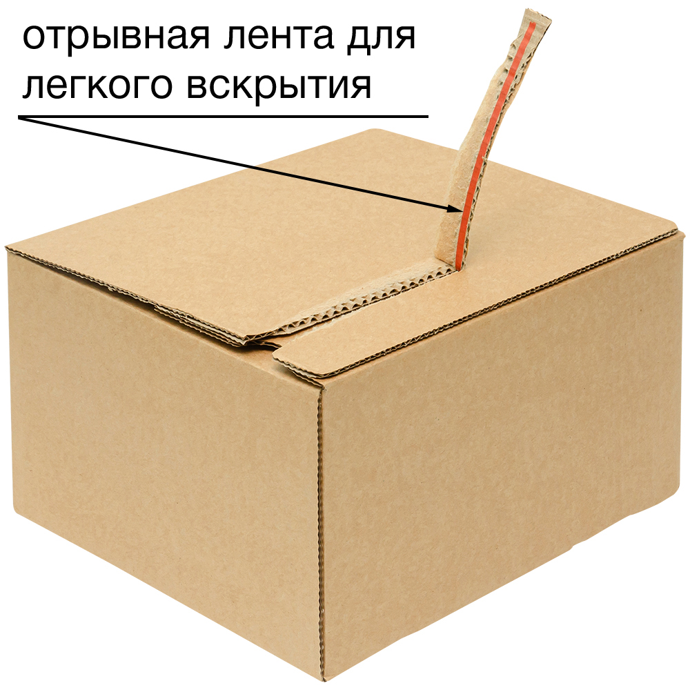 Почтовый короб PS.505 с клеевым клапаном, 260*220*130 мм, Т-23 В Почтовый короб PS.505 с клеевым клапаном, 260*220*130 мм, Т-23 В