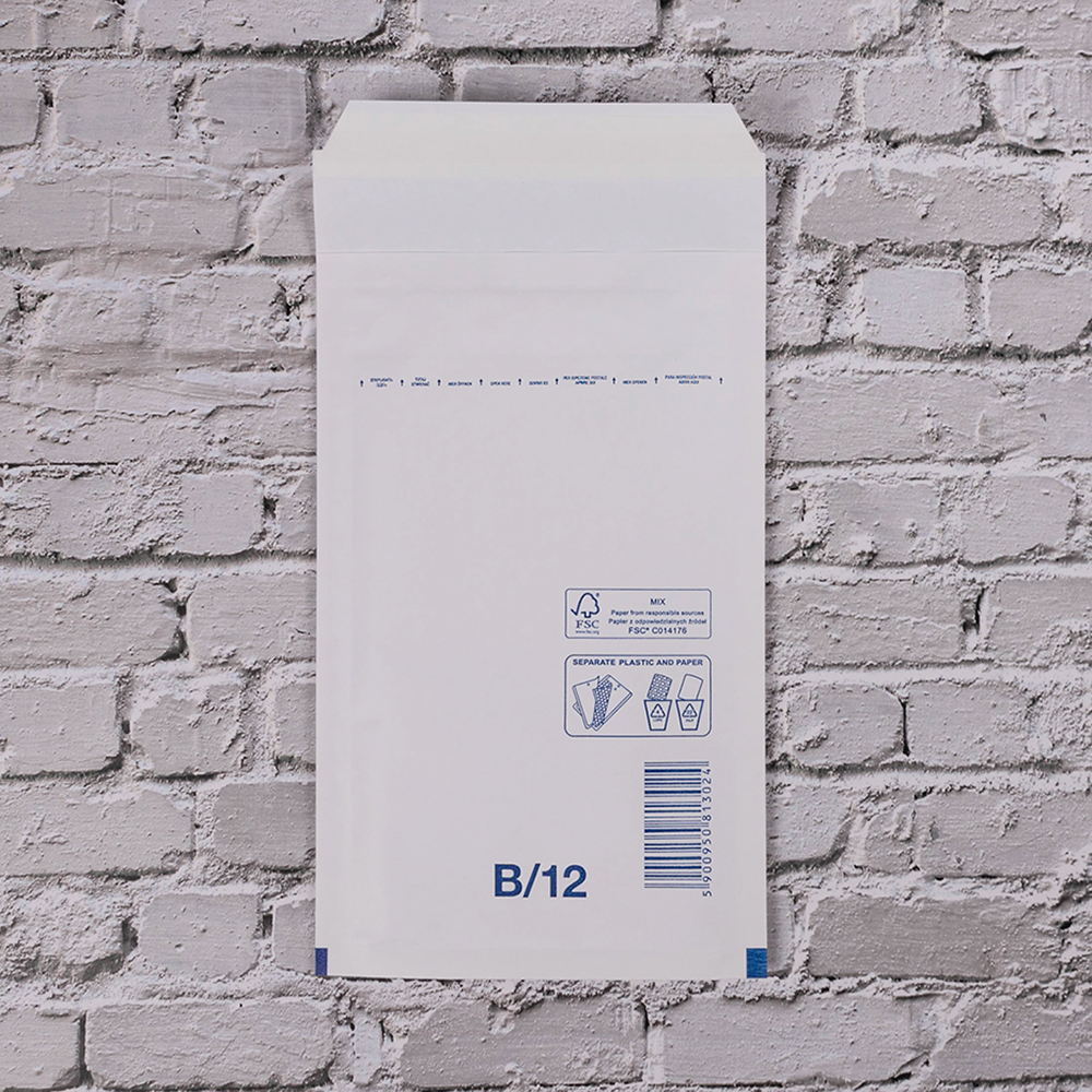 Белый крафт пакет с прослойкой, 14*22 см, B-12 (В/00) Белый крафт пакет с прослойкой, 14*22 см, B-12 (В/00)