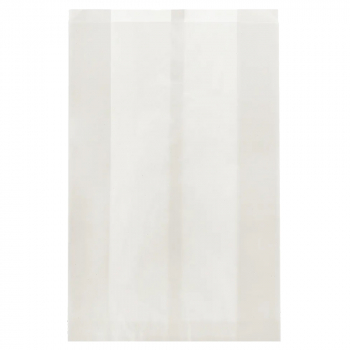 Крафт пакет для лаваша, белый, 400*250+100 мм, 50 шт.