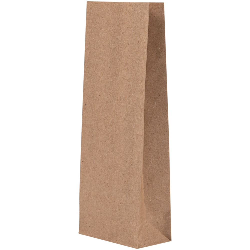 Крафт пакет без ручек, 70 г/м², 8*5*23 см Крафт пакет без ручек, 70 г/м², 8*5*23 см