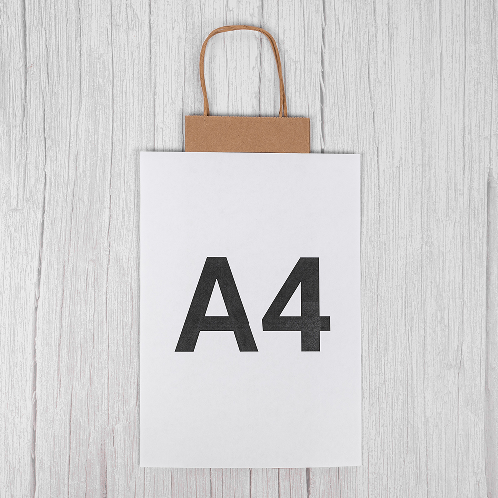 Крафт пакет с крученой ручкой для бутылок, 120 г/м², 12*8*33 см Крафт пакет с крученой ручкой для бутылок, 120 г/м², 12*8*33 см