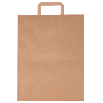 Крафт пакет с плоской ручкой, 70 г/м², 35*15*45 см Крафт пакет с плоской ручкой, 70 г/м², 35*15*45 см