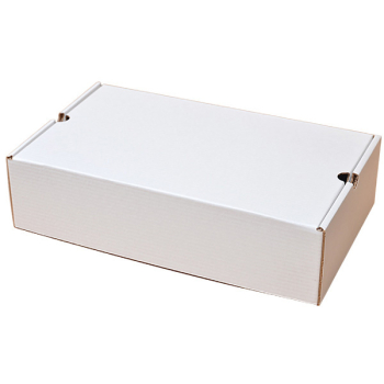 Беленый обувной короб №78, 500*300*130 мм