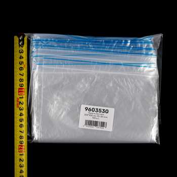 Пакет Zip Lock, прозрачный, 200*300 мм, 35-36 мкм, 100 шт.