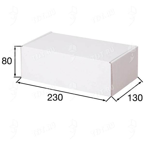 Короб КС-432 МГФ, белый, 230*130*80 мм