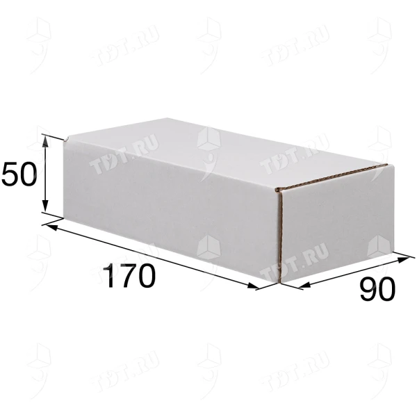 Коробка №201/1 (премиум), беленая, 170*90*50 мм
