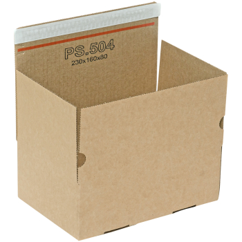 Почтовый короб PS.504 с клеевым клапаном, 230*160*80 мм, Т-23 В