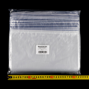 Пакет Zip Lock, прозрачный, 300*400 мм, 35-36 мкм, 100 шт.