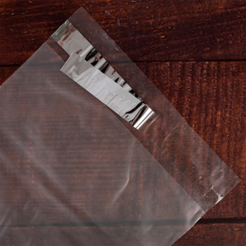 Курьер-пакет прозрачный, без кармана, 300*400+40 мм, 50 мкм, 50 шт.