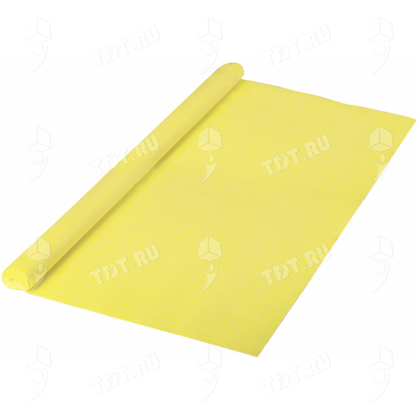 Гофрированная бумага Brauberg, жёлтая, 32 г/м², 0.5*2.5 м