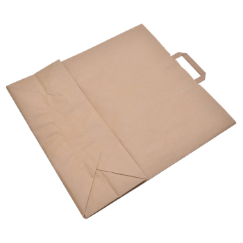 Крафт пакет с плоской ручкой, 70 г/м², 44.5*18*48 см Крафт пакет с плоской ручкой, 70 г/м², 44.5*18*48 см