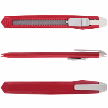 Нож канцелярский STAFF «Basic Economy», ассорти, 9 мм Нож канцелярский STAFF «Basic Economy», ассорти, 9 мм