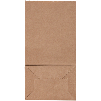 Крафт пакет без ручек, 70 г/м², 12*8*19 см