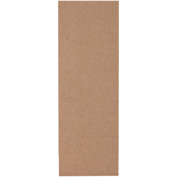 Крафт пакет без ручек, 70 г/м², 12*8*33 см