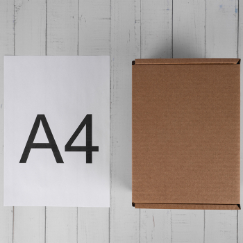 Почтовый короб тип «Д», 220*165*100 мм, T-23 В, 100% целлюлоза