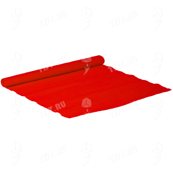 Гофрированная бумага Brauberg, красная, 32 г/м², 0.5*2.5 м