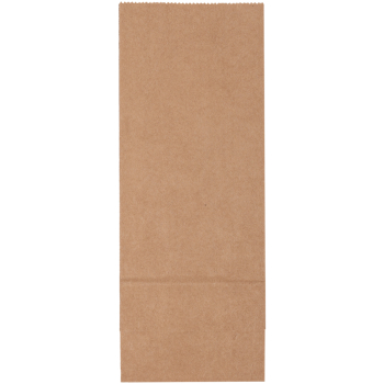 Крафт пакет без ручек, 70 г/м², 10*7*26 см