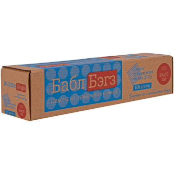 Пакеты ВПП «Bubble bags», трёхслойные, 10*10 см, 100 шт.