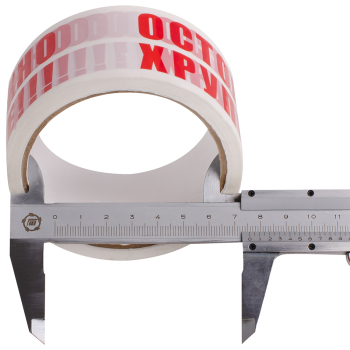 Клейкая лента с печатью «Осторожно хрупкое», 48мм*66м*45мкм