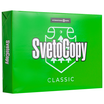 Офисная бумага SvetoCopy, формат А4, 500 листов/пачка, 80 г/м²