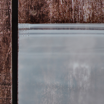 Пакет ПВД с замком слайдер 14*20 см, 70 мкм, матовый, 50 шт.